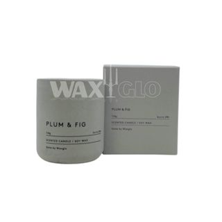 114g Soy Wax Candle In Slate Vessel -plu