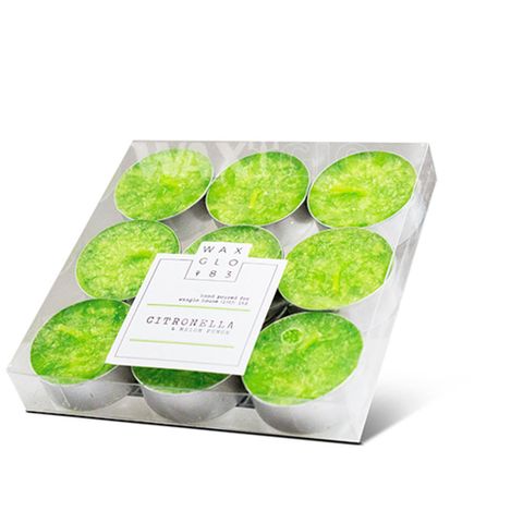 4 Hour Tealight (9 Pack) -citronella & M