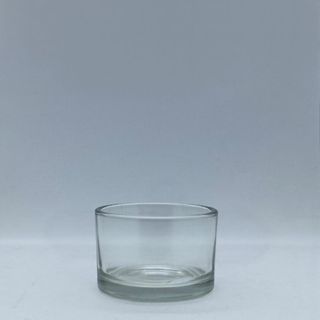 50mm Dia Clear Glass Tealight Holder
