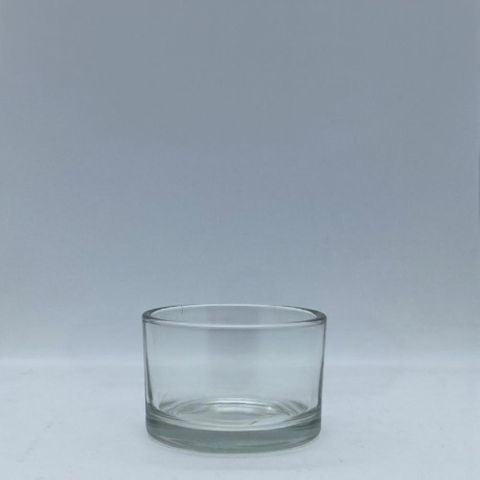 50mm Dia Clear Glass Tealight Holder
