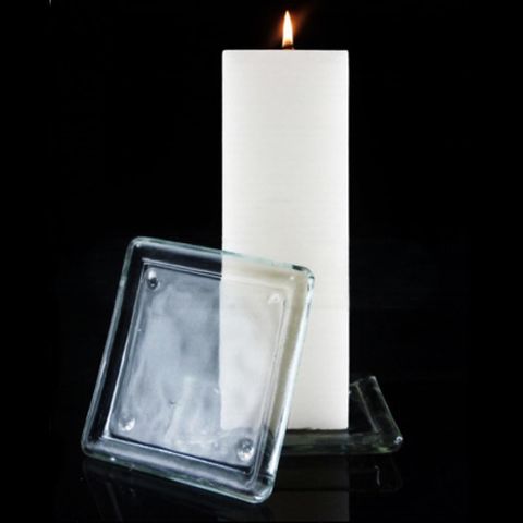 110mm Square Glass Plate