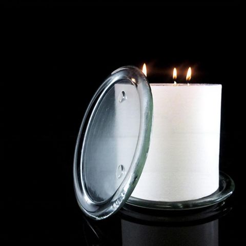 195mm Dia Glass Plate