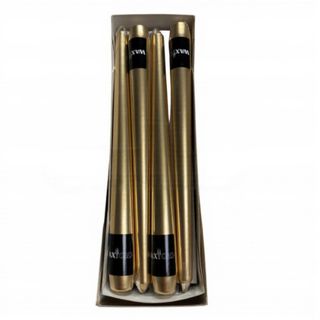 250mm Wrapped Taper -metallic Gold