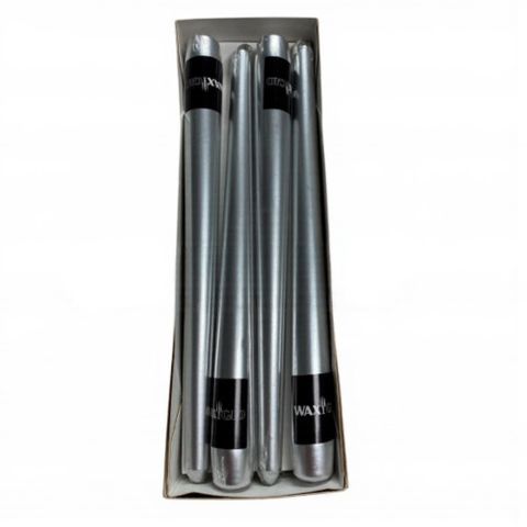 250mm Wrapped Taper -metallic Silver