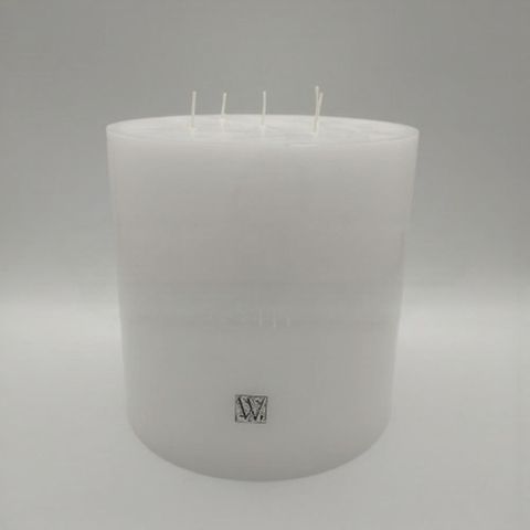 200x200mm Smooth Finish Cylinder (5 Wick