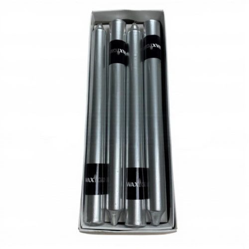 250mm Straight Sided -metallic Silver