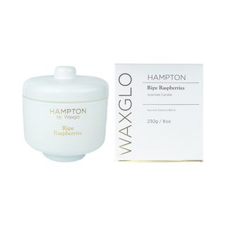 230g Coco Soy Wax Jar Candle -ripe Raspb