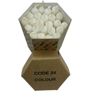 13x110mm Thin Votive Candle -white (box