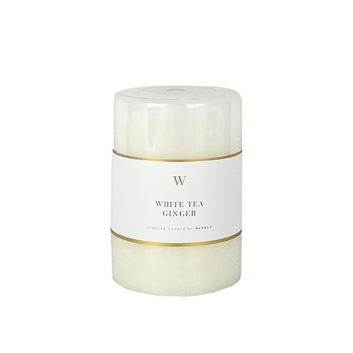 70x100mm W-scented Range Cylinder -white Tea And Ginger