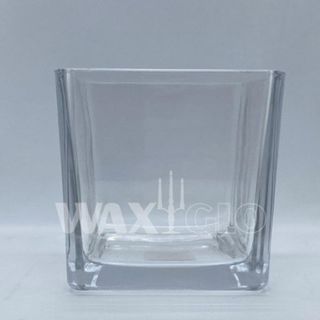 80mmx80mm Square Glass Candle Holder