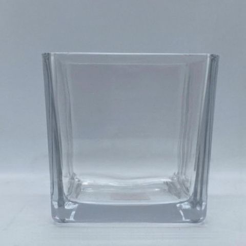 80mmx80mm Square Glass Candle Holder