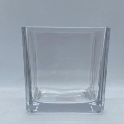 80mmx80mm Square Glass Candle Holder