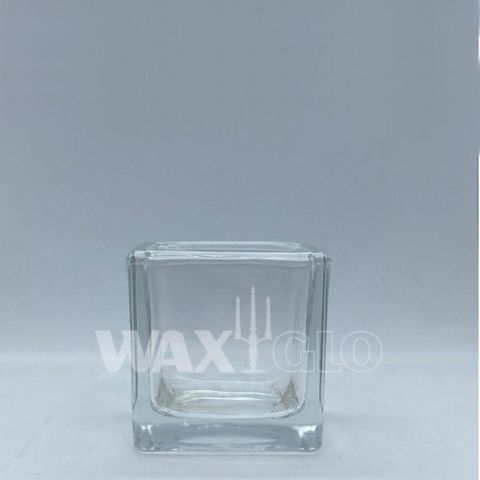 51x51mm Square Glass Candle Holder