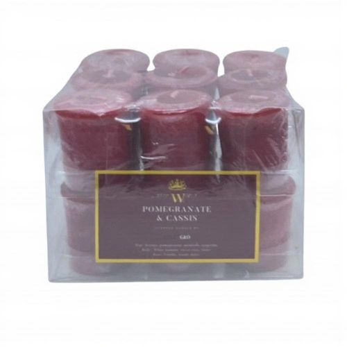 50mm Scented Votive Candle (18pk) -pomeg