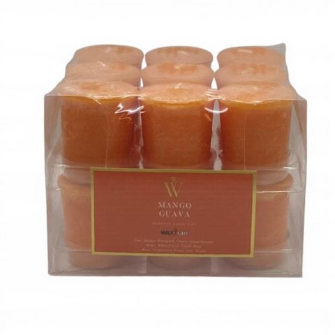 50mm Scented Votive Candle (18pk) -mango