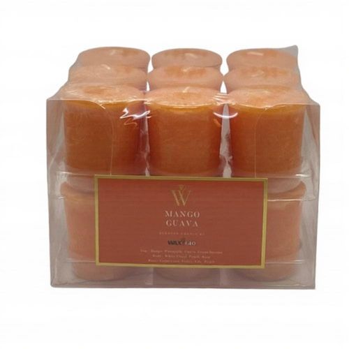 50mm Scented Votive Candle (18pk) -mango