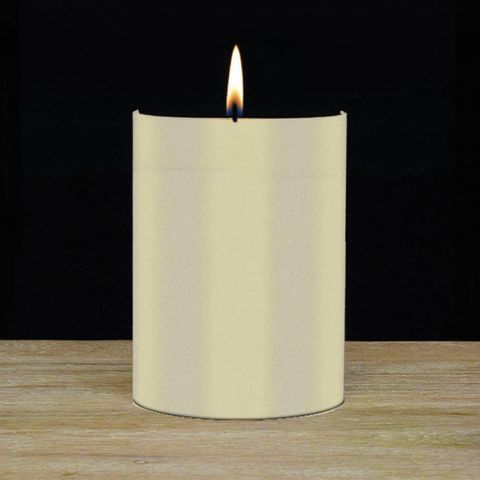 75x100mm Unwrapped Cylinder -cream