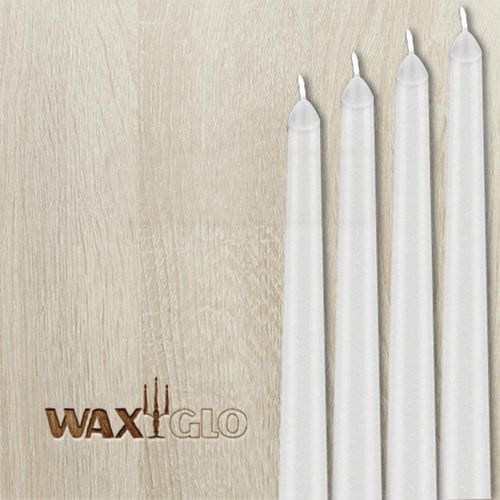 375mm Unwrapped Taper - White