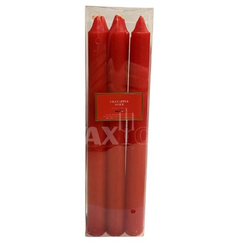 250mm W-scented Taper -cranapple Spice (