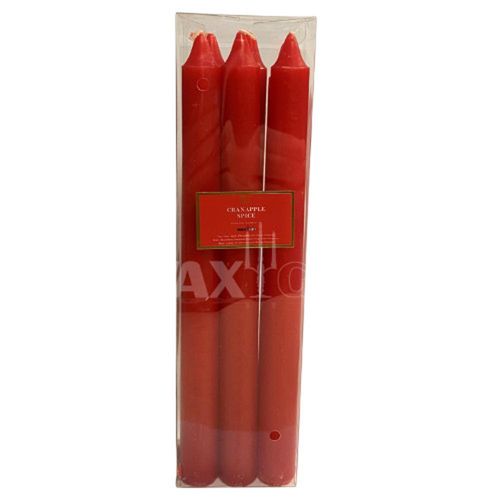 250mm W-scented Taper -cranapple Spice (