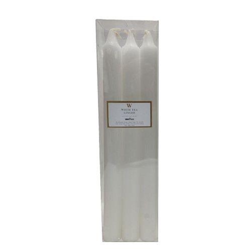 250mm W-scented Taper -white Tea Ginger