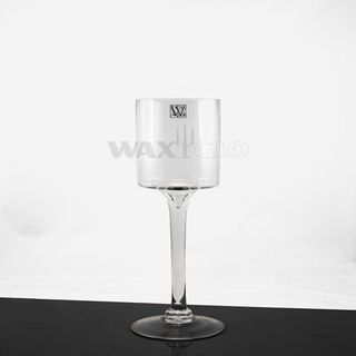 100x400mm Tall Glass Cylinder On Stem