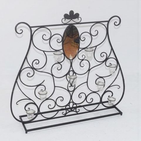 915mm Fireplace Screen (9) Tealight Hold