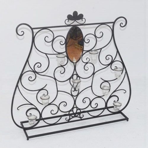 915mm Fireplace Screen (9) Tealight Hold