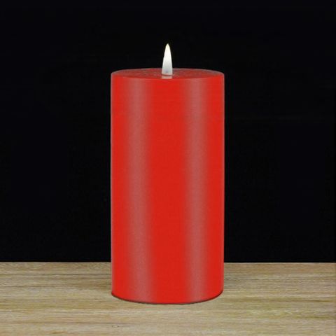 75x150mm Unwrapped Cylinder -red