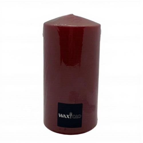 75x150mm Wrapped Cylinder -bordeaux