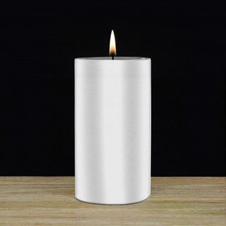 75x150mm Unwrapped Cylinder -white