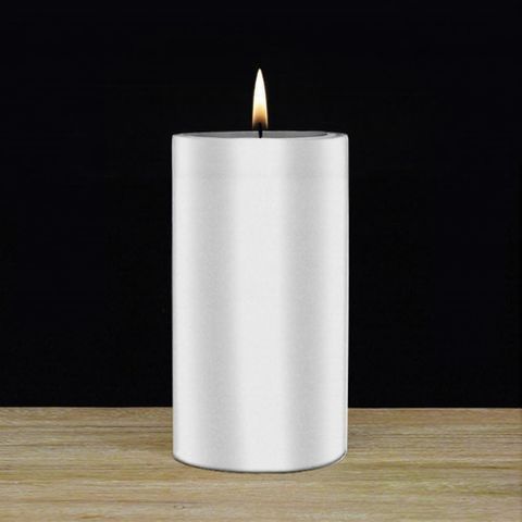 75x150mm Unwrapped Cylinder -white