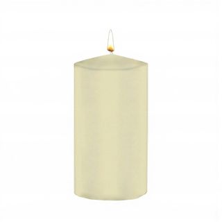 75x150mm Unwrapped Cylinder -cream