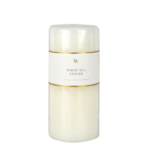 70x150mm W-scented Range Cylinder -white Tea And Ginge