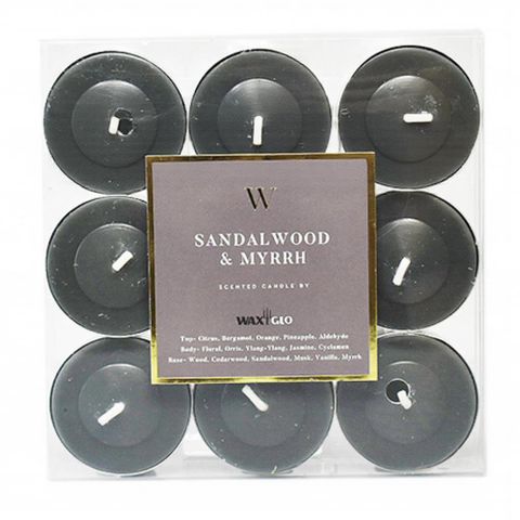 W Scented Range 4 Hour Tealight (9pk) -s