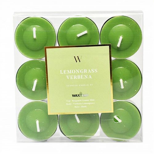 W Scented Range 4 Hour Tealight (9pk) -l