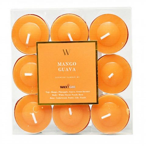 W Scented Range 4 Hour Tealights (9pk) -