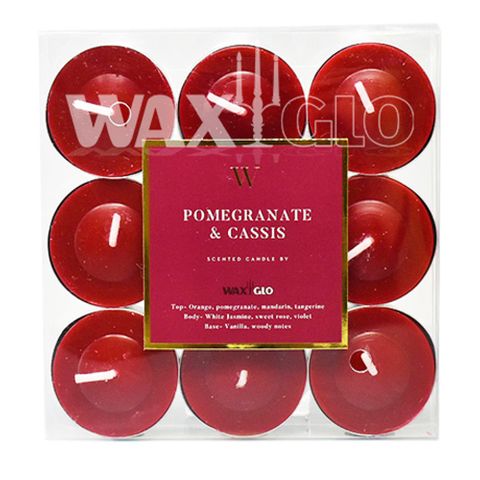 W Scented Range 4 Hour Tealight (9pk) -p