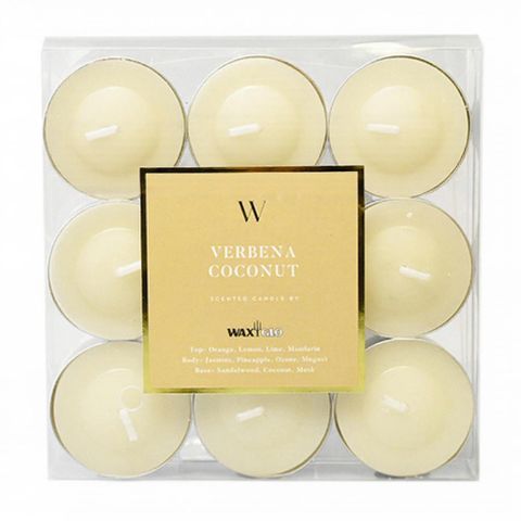 W Scented Range 4 Hour Tealights (9pk) -