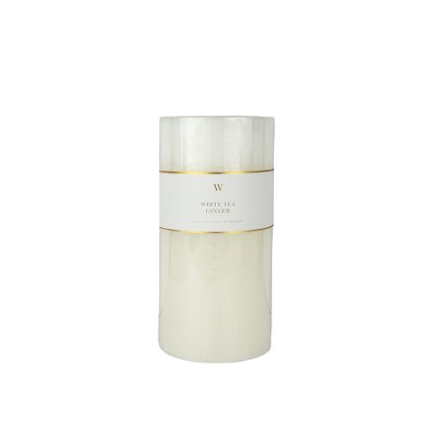 90x180mm W-scented Range Cylinder -white Tea And Ginger