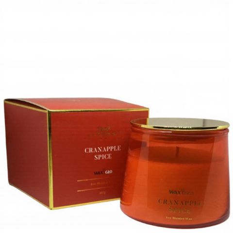 260g Jar Candle W-scented -cranapple Spi