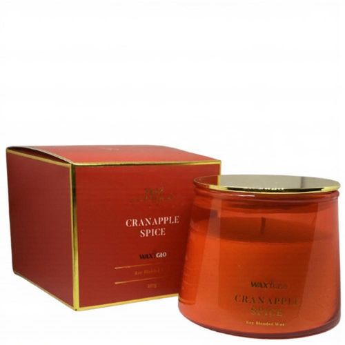 260g Jar Candle W-scented -cranapple Spi