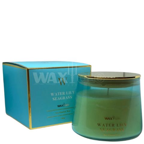 260g Jar Candle W-scented -water Lily Se