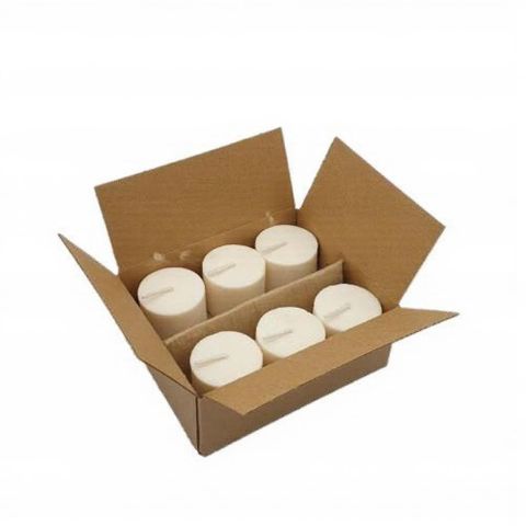 Ecocandle 48mmx40mm (6 Pack) -white