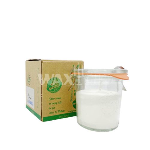 Weck  Glass 140ml With Biomass Candle