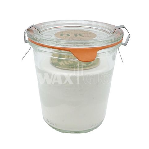 Weck  Glass 290ml With Biomass Candle