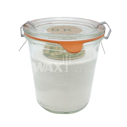 Weck  Glass 290ml With Biomass Candle