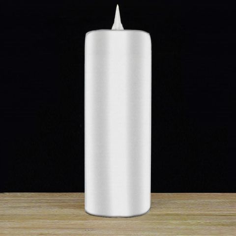 75x225mm Unwrapped Cylinder -white