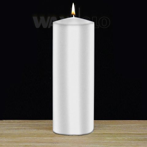 75x225mm Unwrapped Cylinder -white