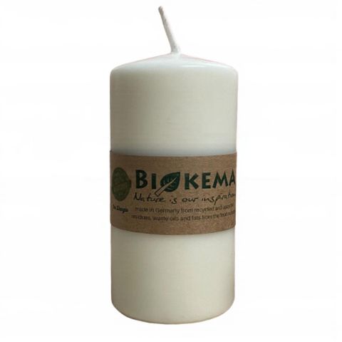 Ecocandle 60mmx120mm Cylinder -white